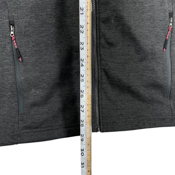 Orvis Jacket Sweater Full Zip Grey Black Lightweight Men's 2XL XXL - Picture 6 of 11